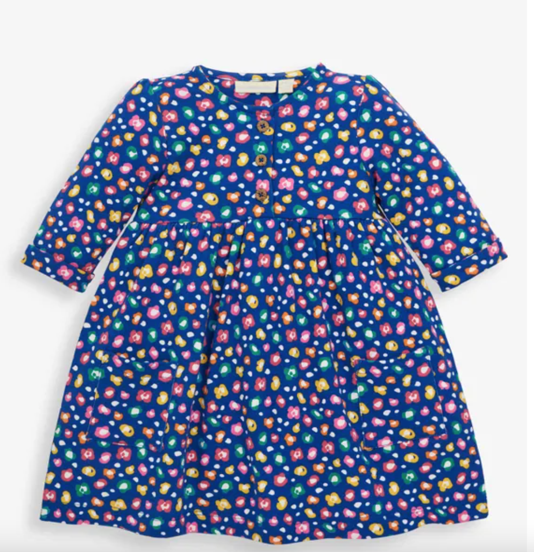 Animal Print Dress 12-18 mos