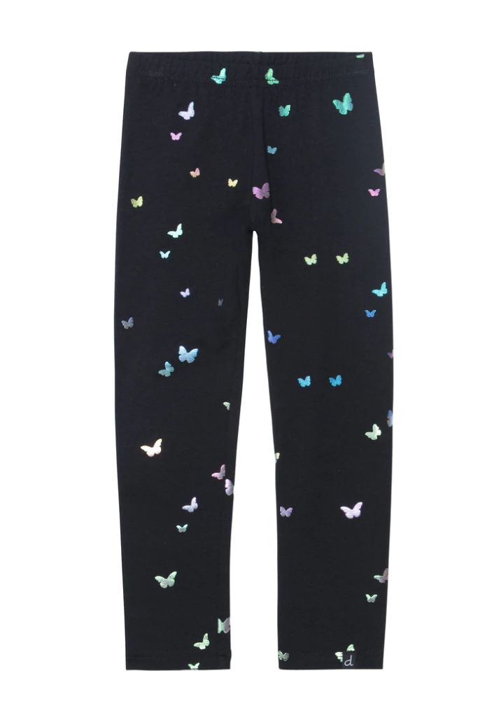 Butterfly Black Legging