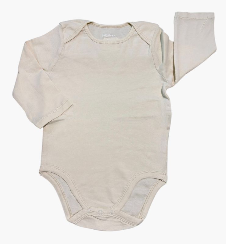 Burts Bees long sleeve bodysuit