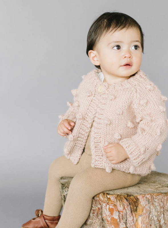 Popcorn cardigan