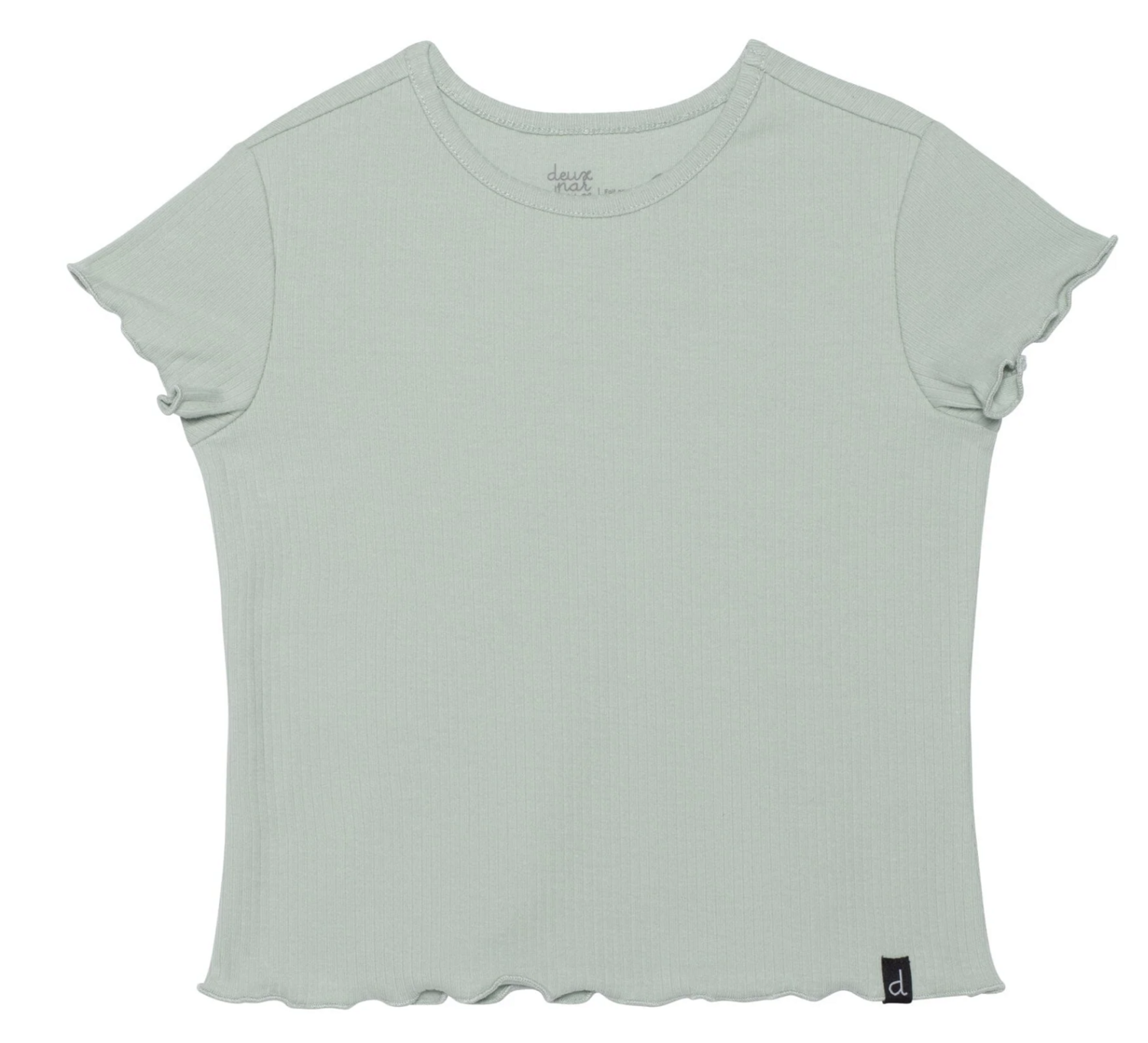 ribbed cap sleeve tee 101 378 620