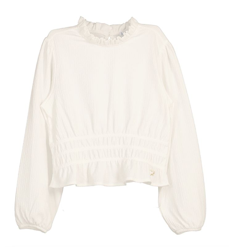 7178 ecru blouse