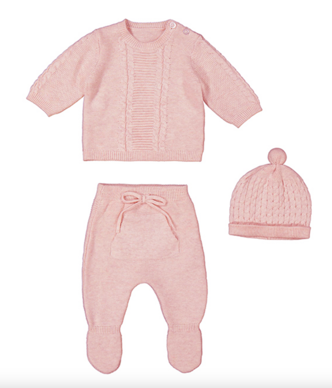 2507 Knit set 100 % Cotton 3 piece