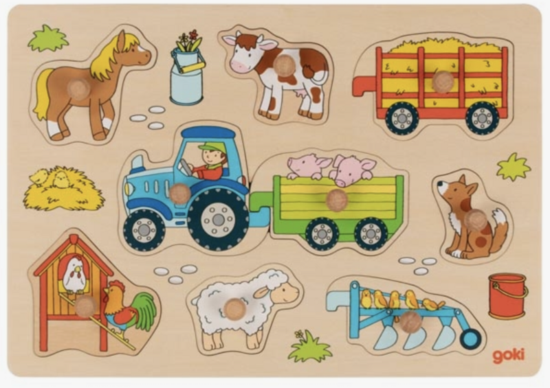 pull out wooden puzzle