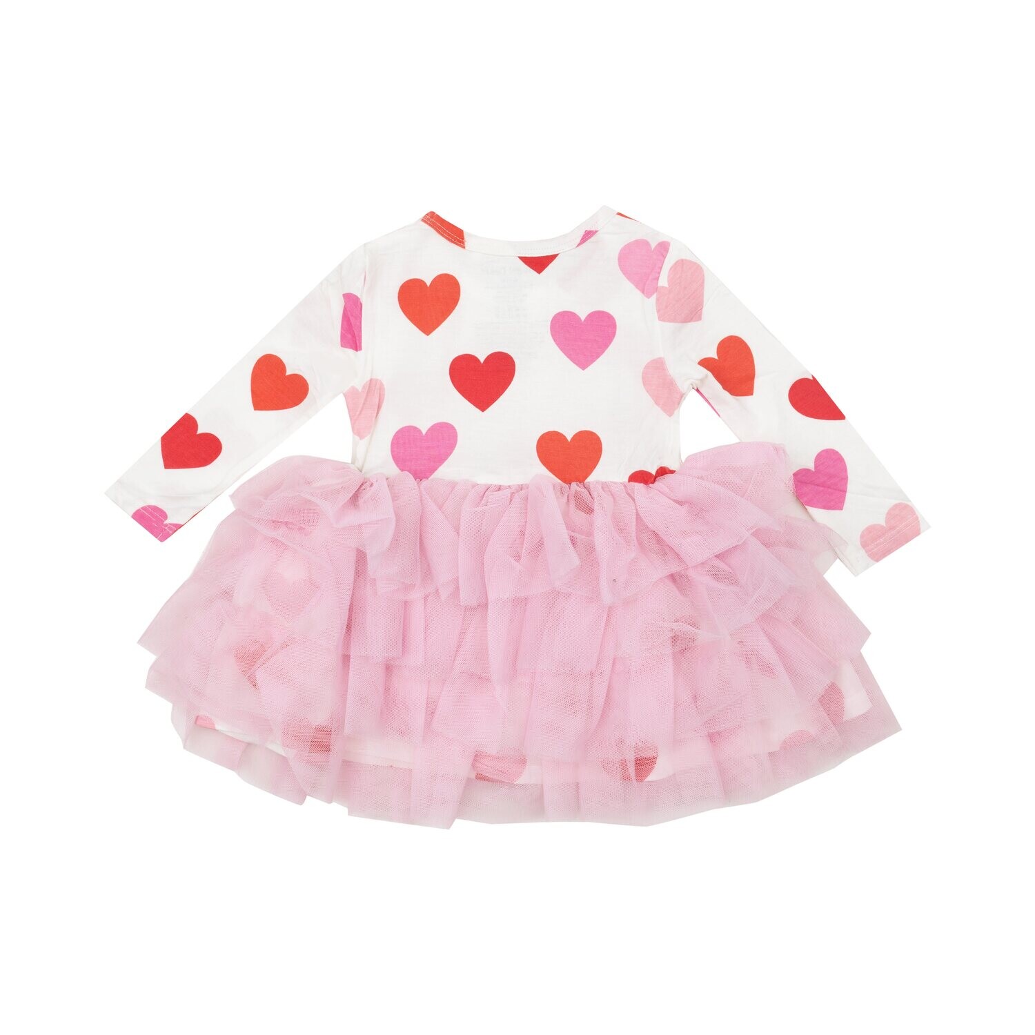 Hearts Twirly Tank Tutu Dress