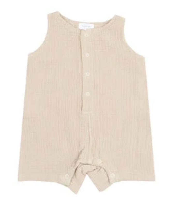 Shortie Muslin Overalls Angel Dear