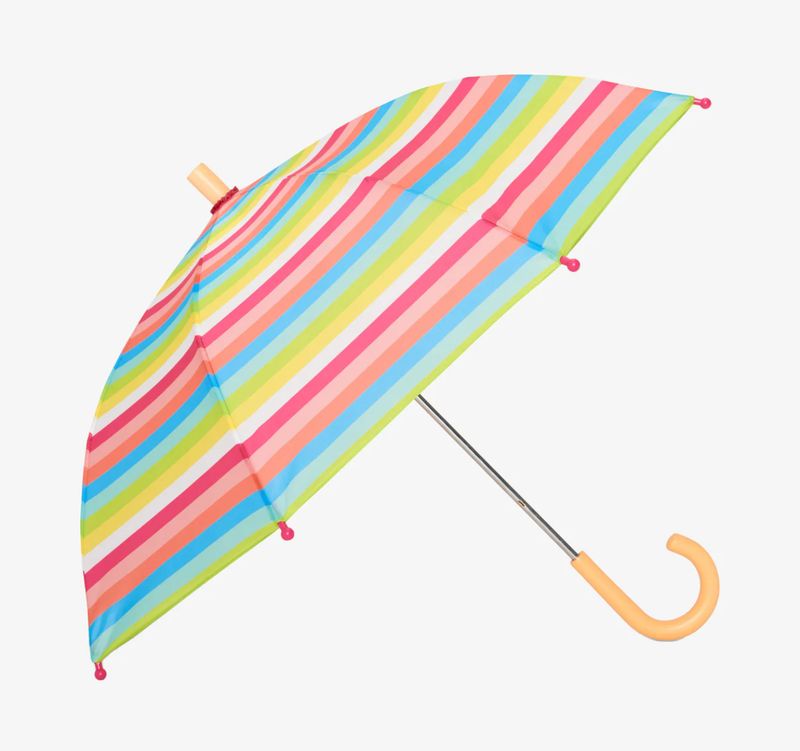 summer rainbow stripe umbrella