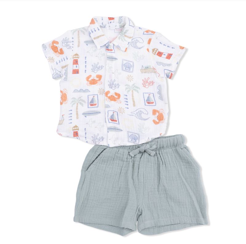 Polo Shirt &amp; Short Set