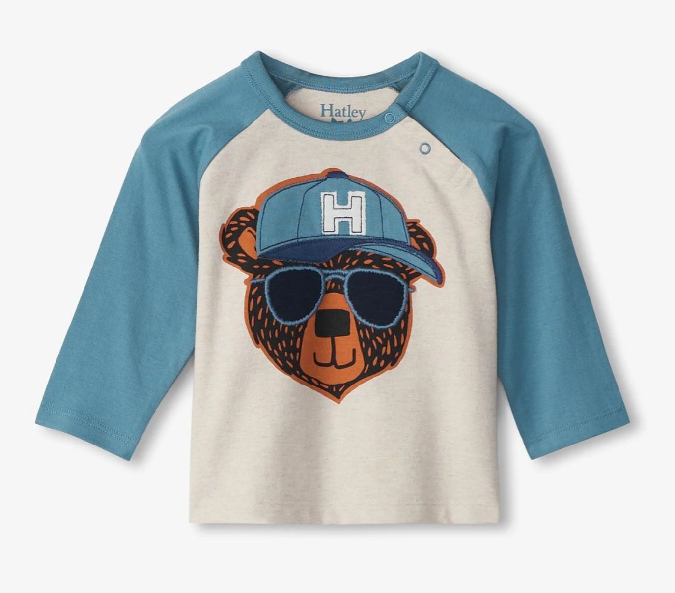 Cool Bear L/S Raglan Tee