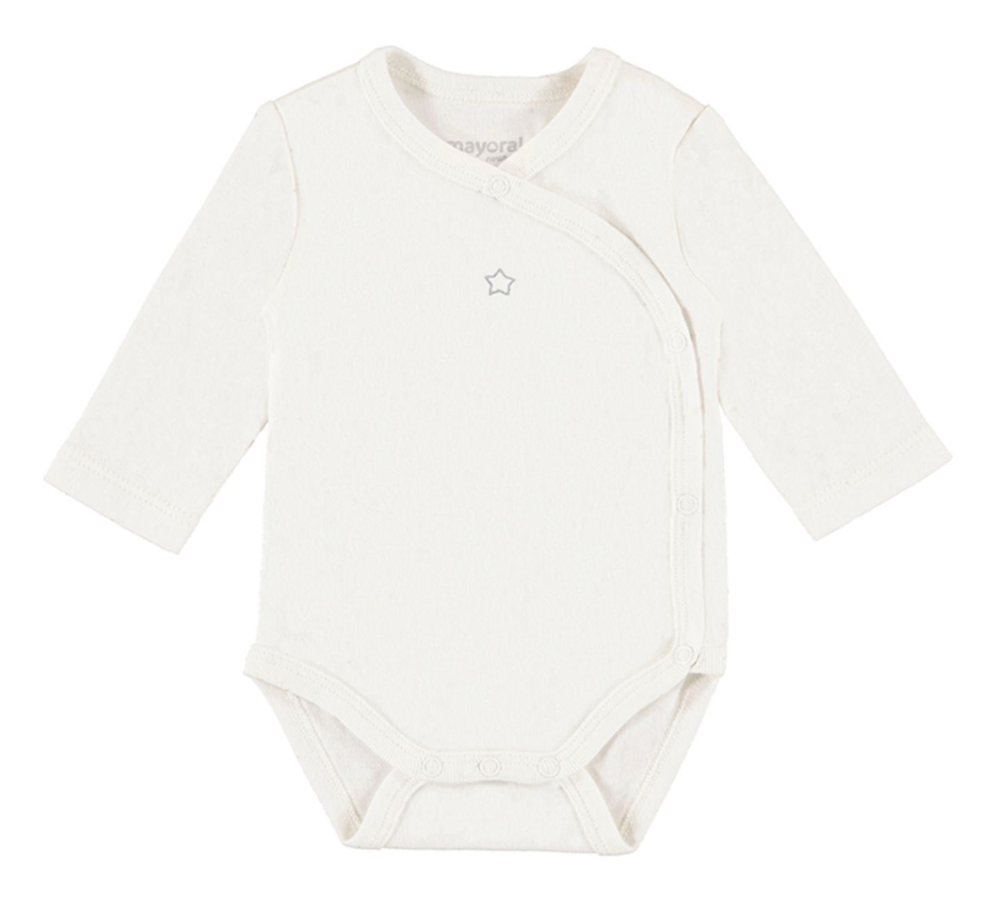 2788 L/s Bodysuit white w/star