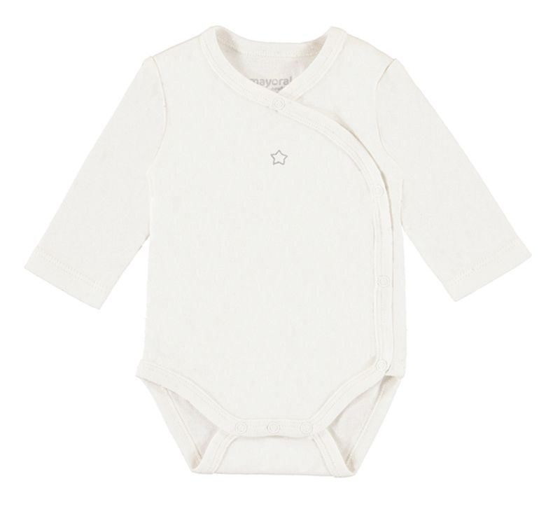 2788 L/s Bodysuit white w/star