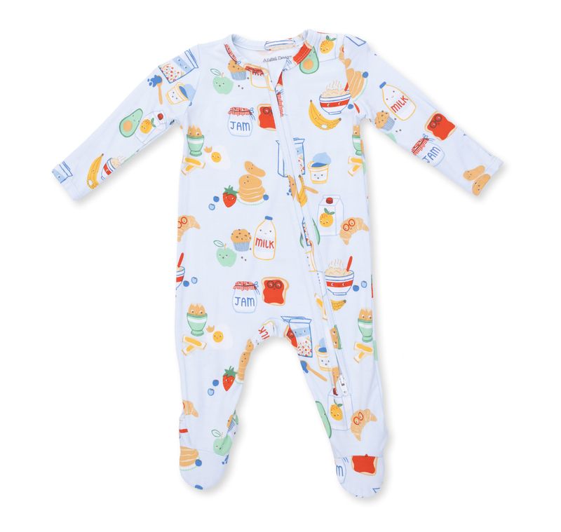 2 way zipper footie 
