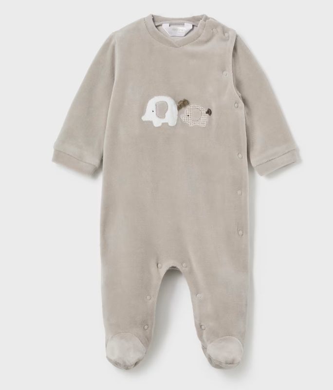 2794 Velour Footie