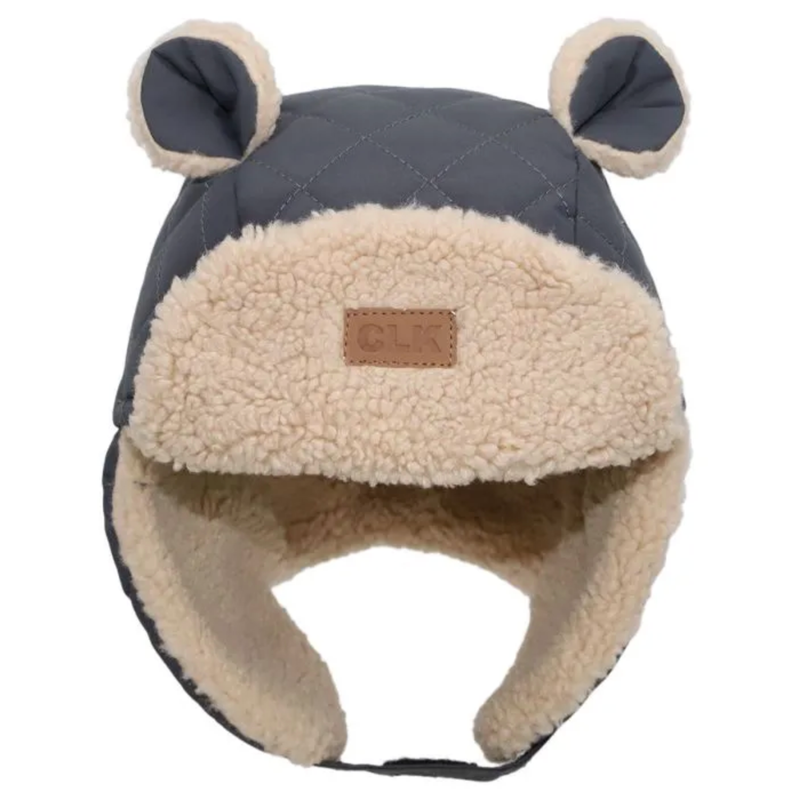 Calikids Bear Aviator Hat