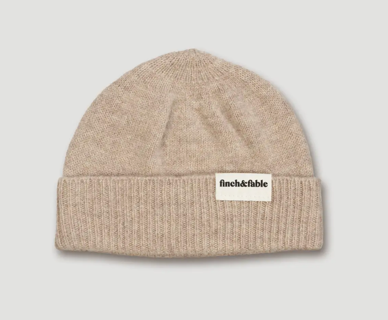 Wool fisherman's beanie