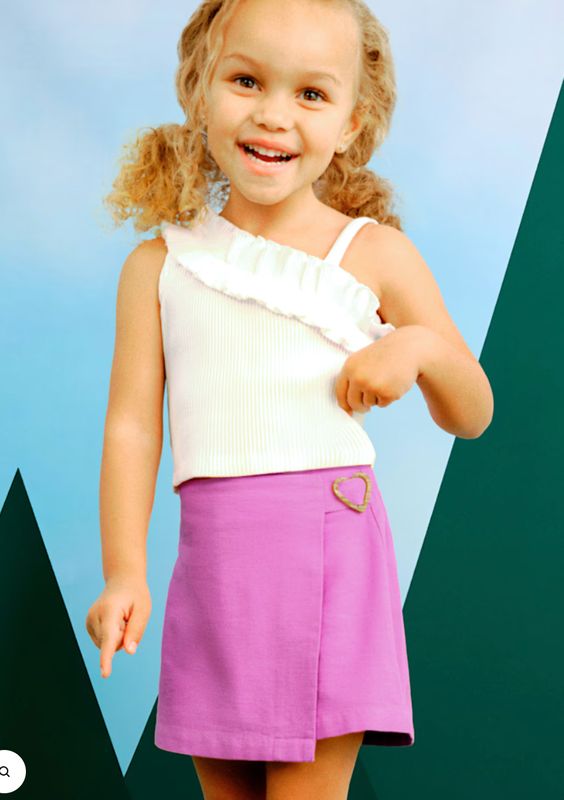 3906 Orchid Skort