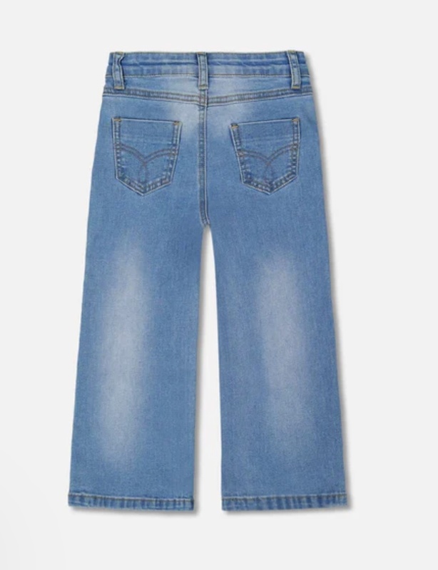 G30YG20 Denim Wide Leg Jean