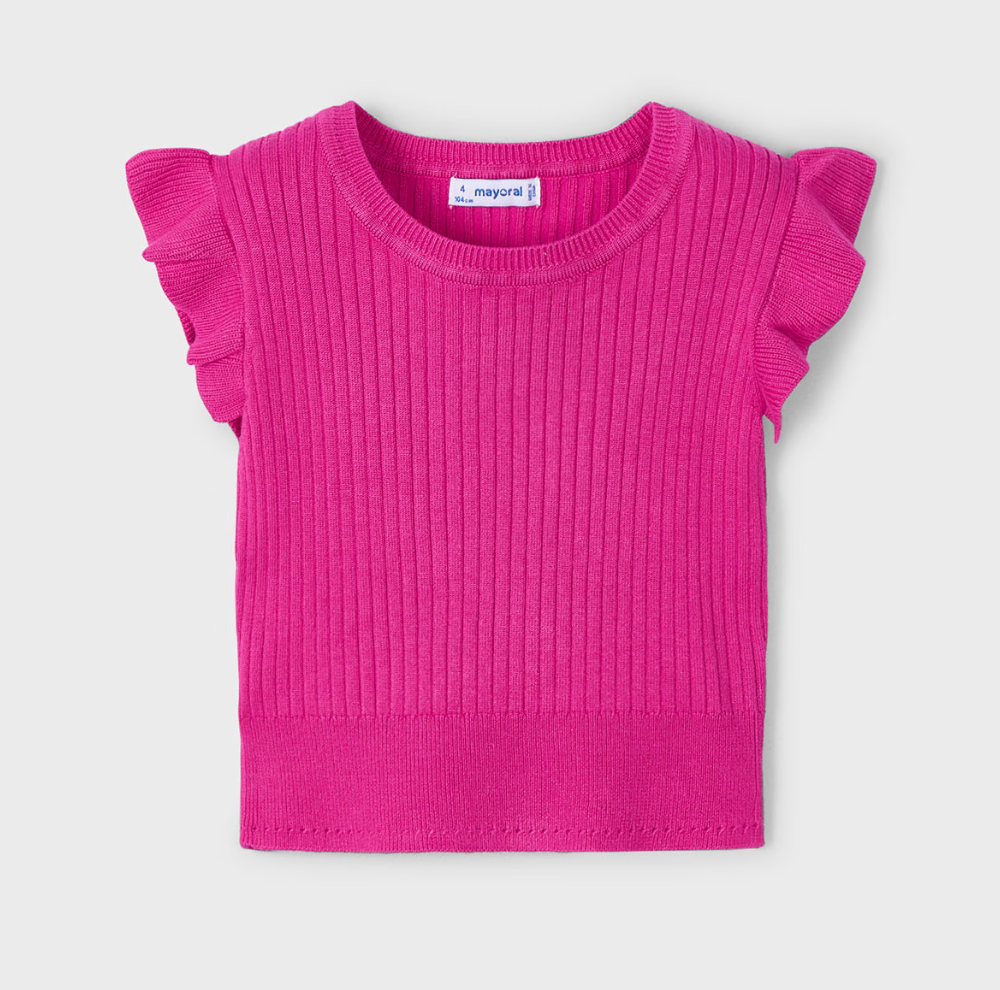 3024 ribbed s/s tee