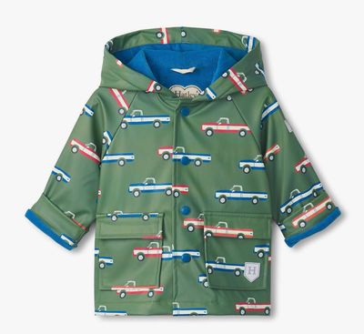 Hatley snap up rain coat