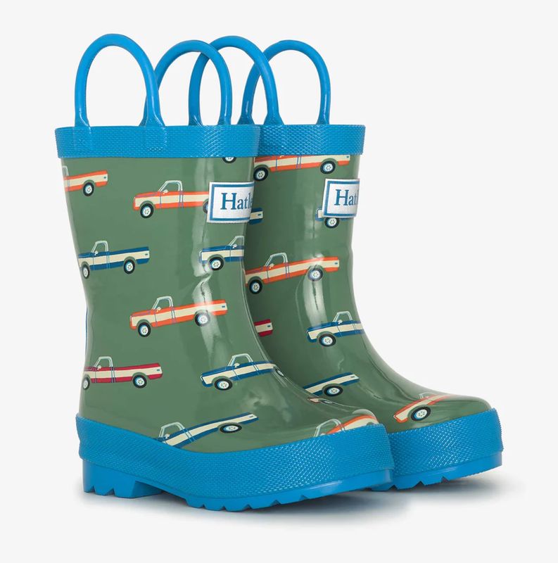Hatley rain boots with handles