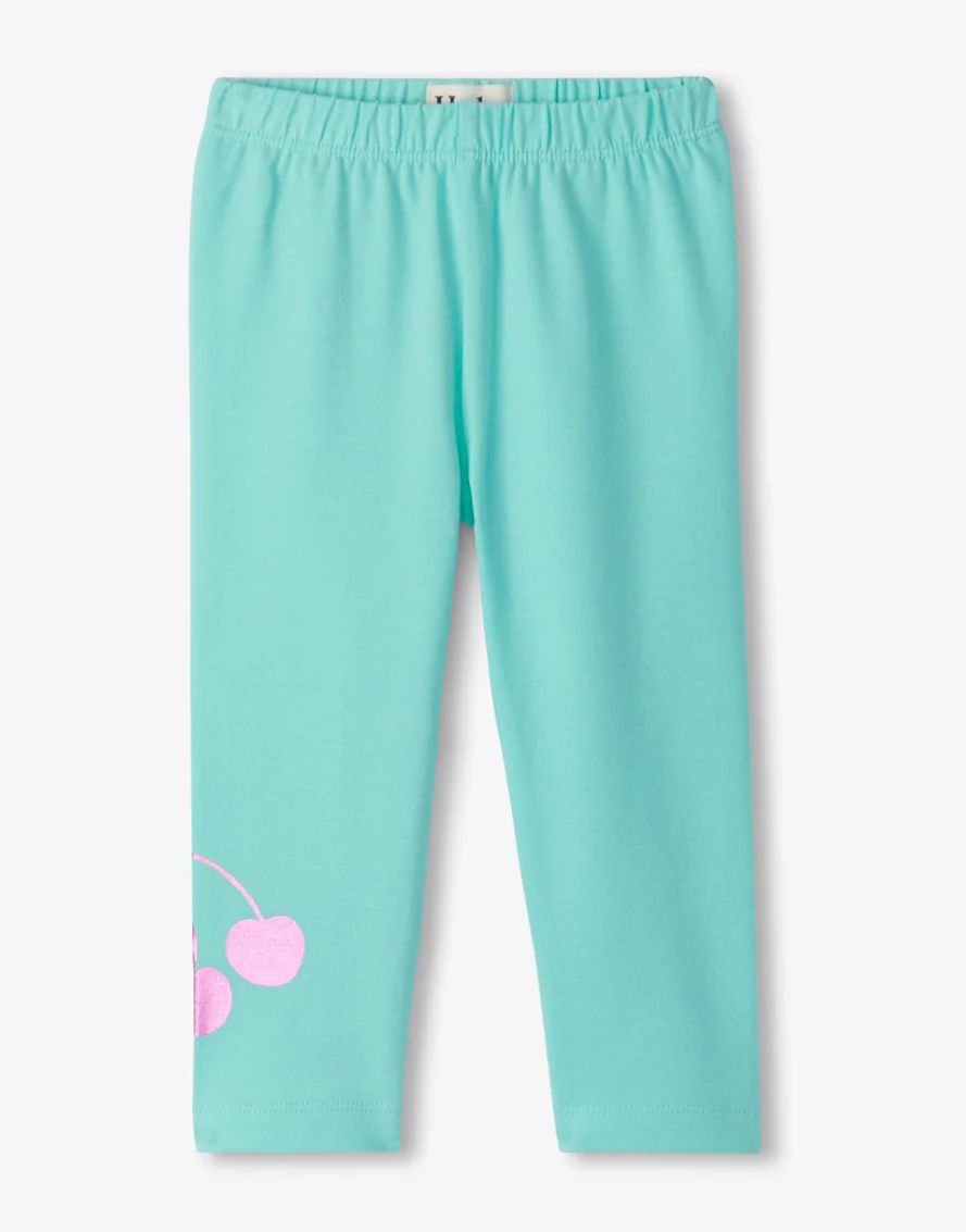 Aruba blue cherry classic leggings