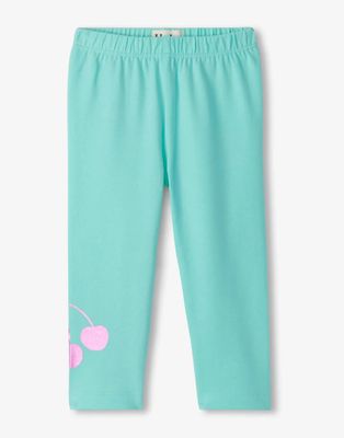 Aruba blue cherry classic leggings
