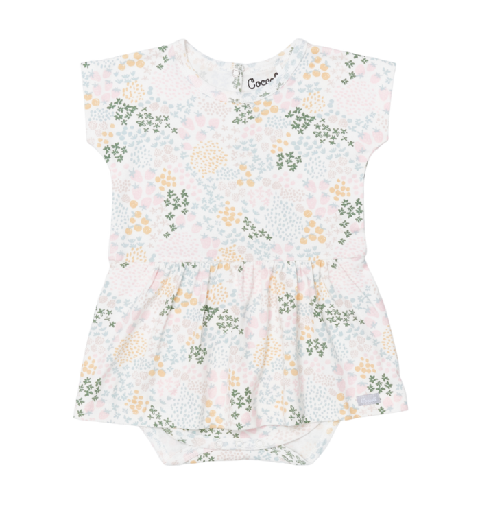 KM5841 Print Skirted Body Suit