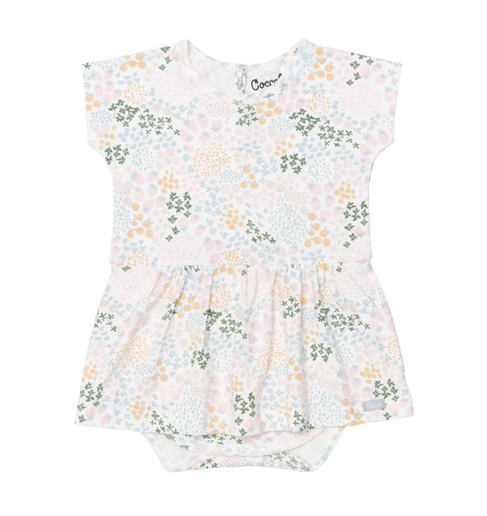 KM5841 Print Skirted Body Suit
