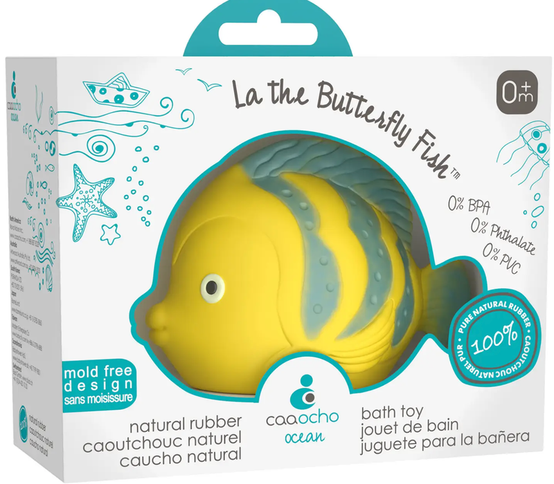 CaaOcho Natural Rubber Bath Toys