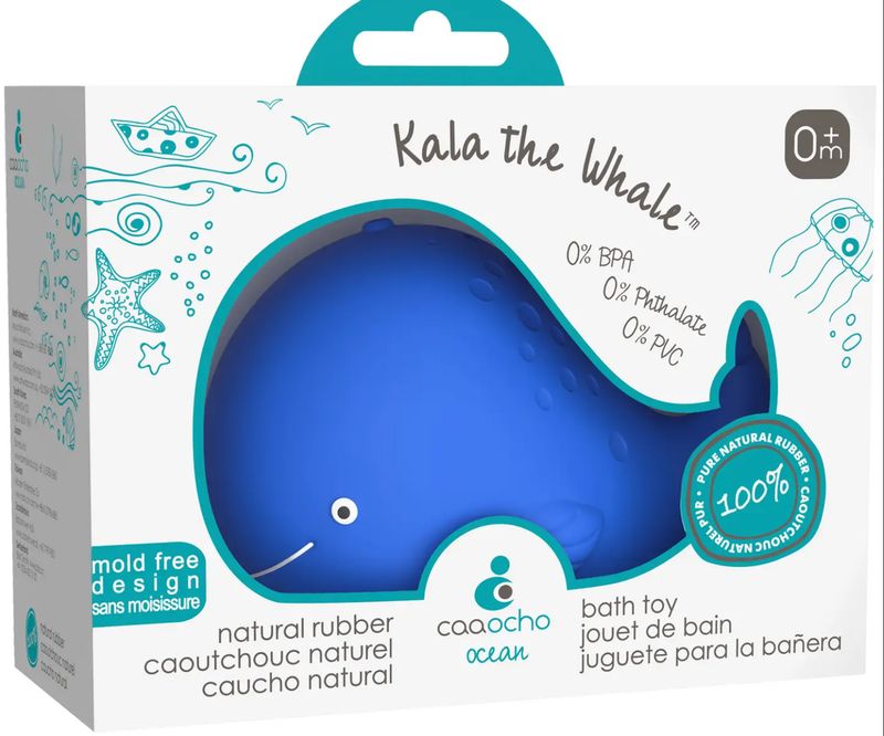 CaaOcho Natural Rubber Bath Toys