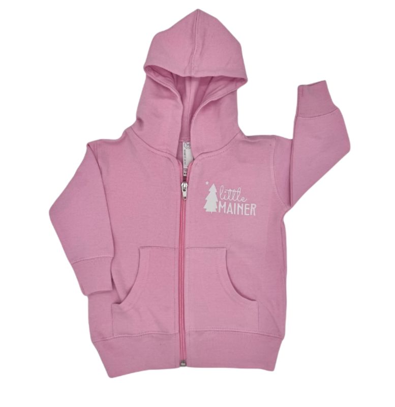 Little Mainer Zip-Up Hoodie
