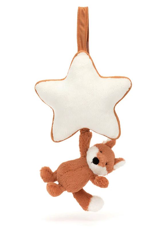 Bashful fox cub musical pull