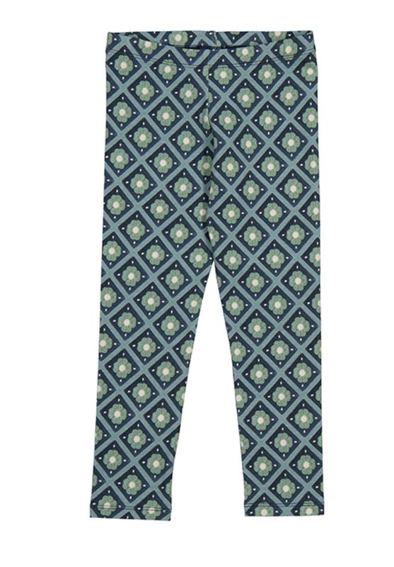 716 knit printed leggings