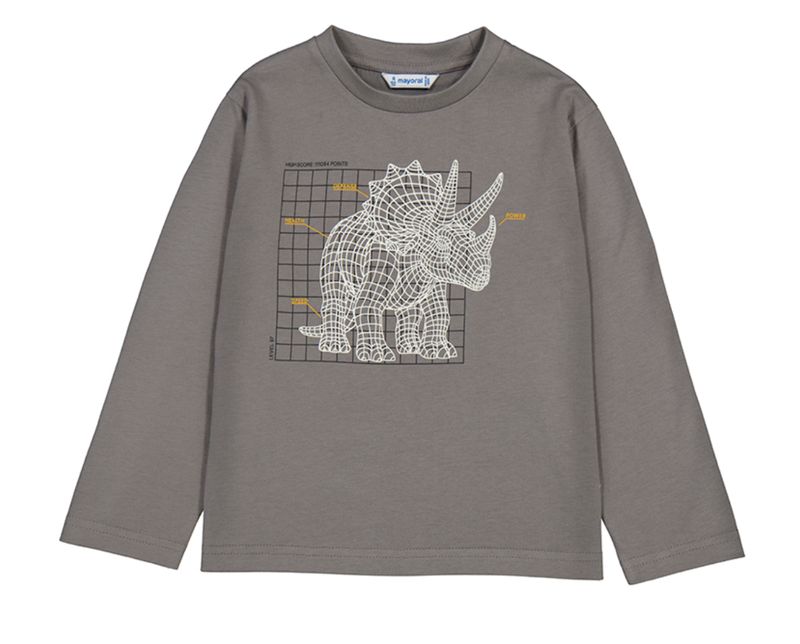 4088 Long sleeve glow in the dark tee
