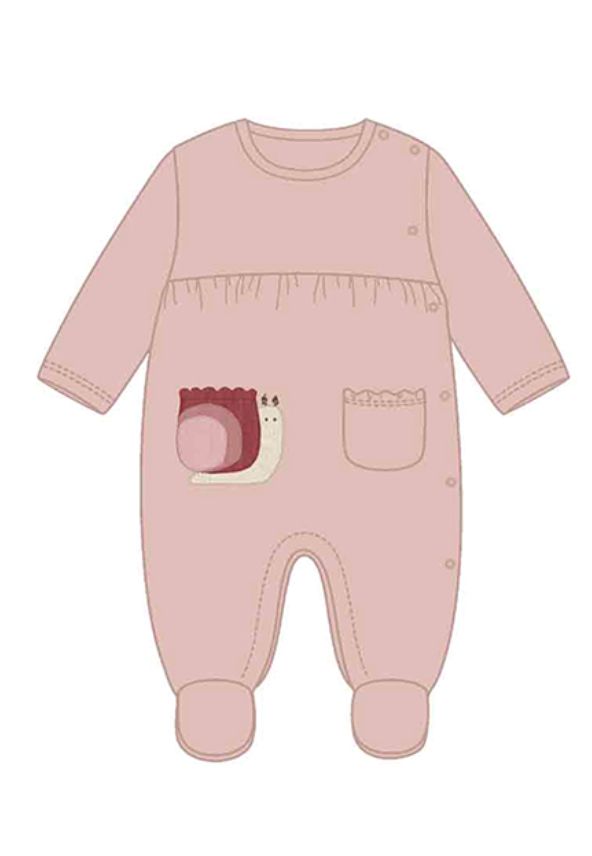 729/706 velour footie
