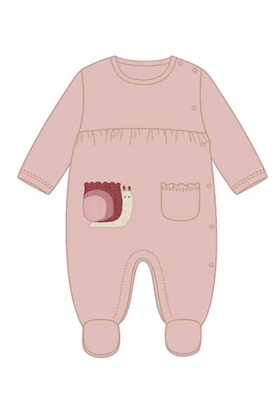 729/706 velour footie