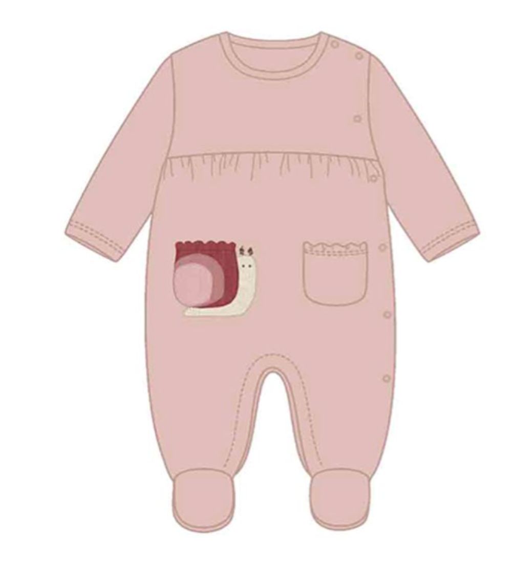 729/706 velour footie