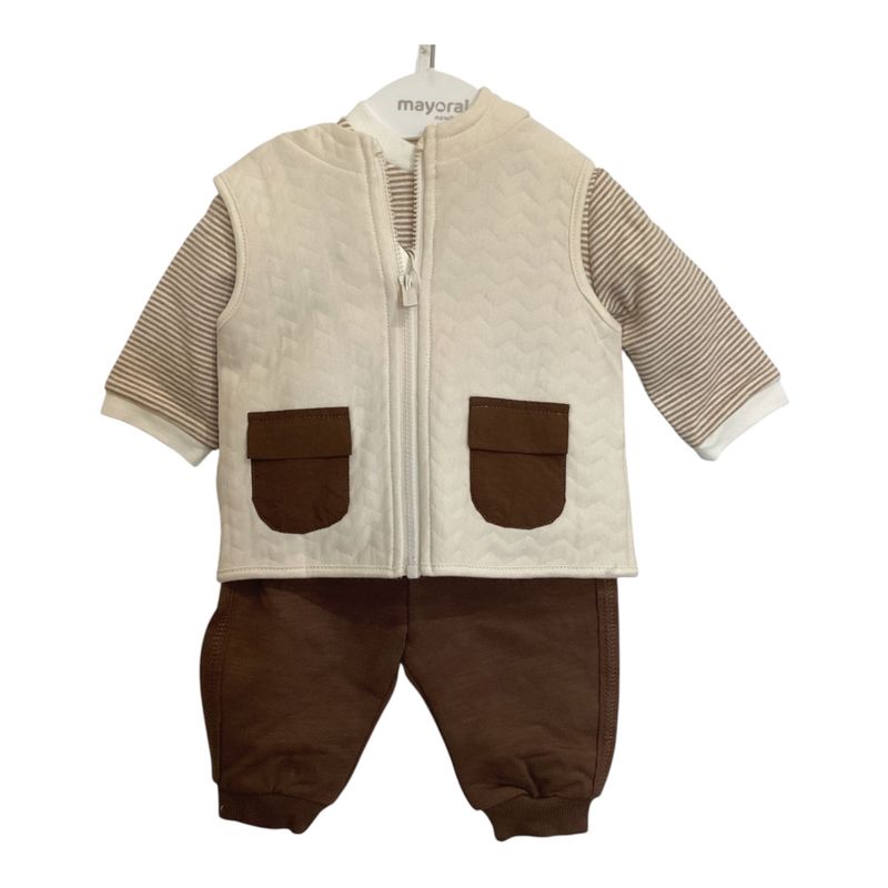 2640 3 Piece Tracksuit w/ vest