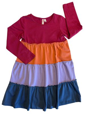 tiered twirl dress