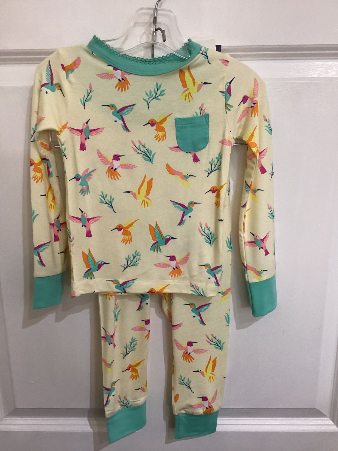 Springtime Hummingbirds Bamboo Pajama Set