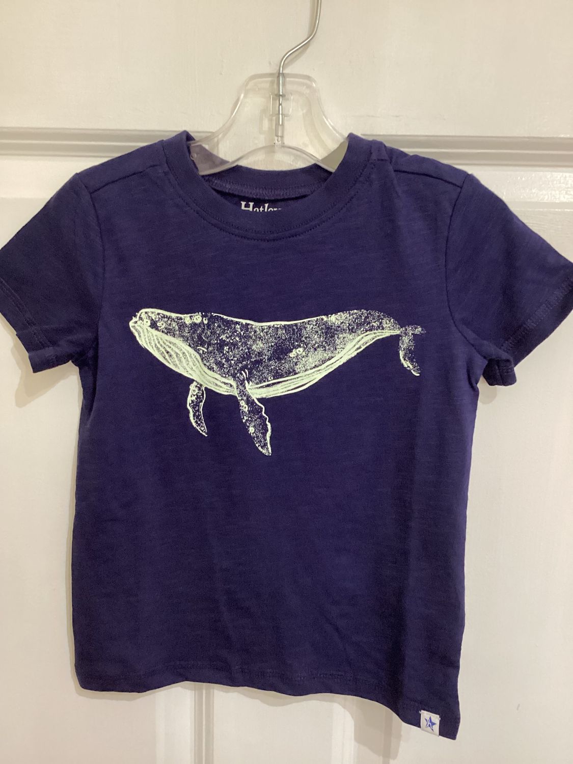 Whale Graphic Tee- Glow in the Dark
