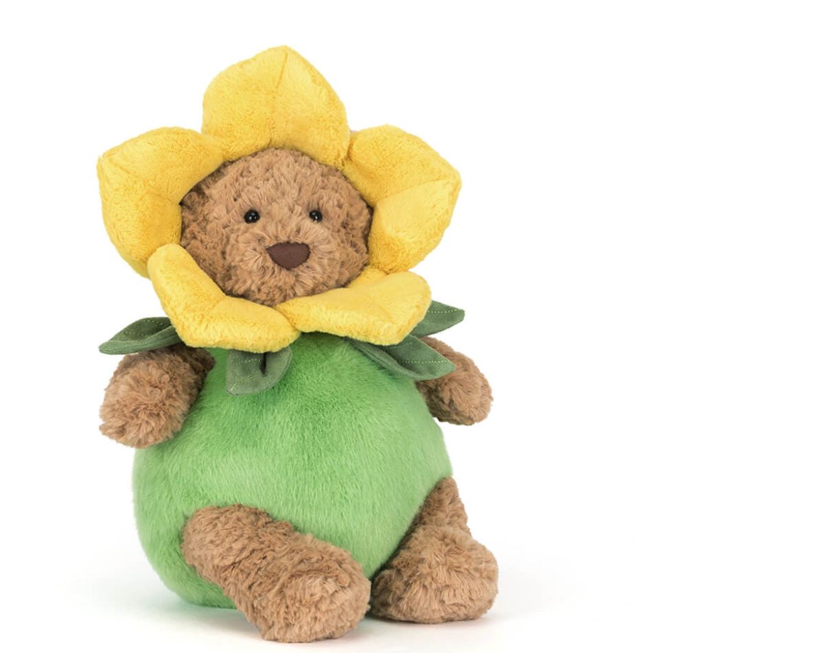 Bartholomew Bear Daffodil Outfit