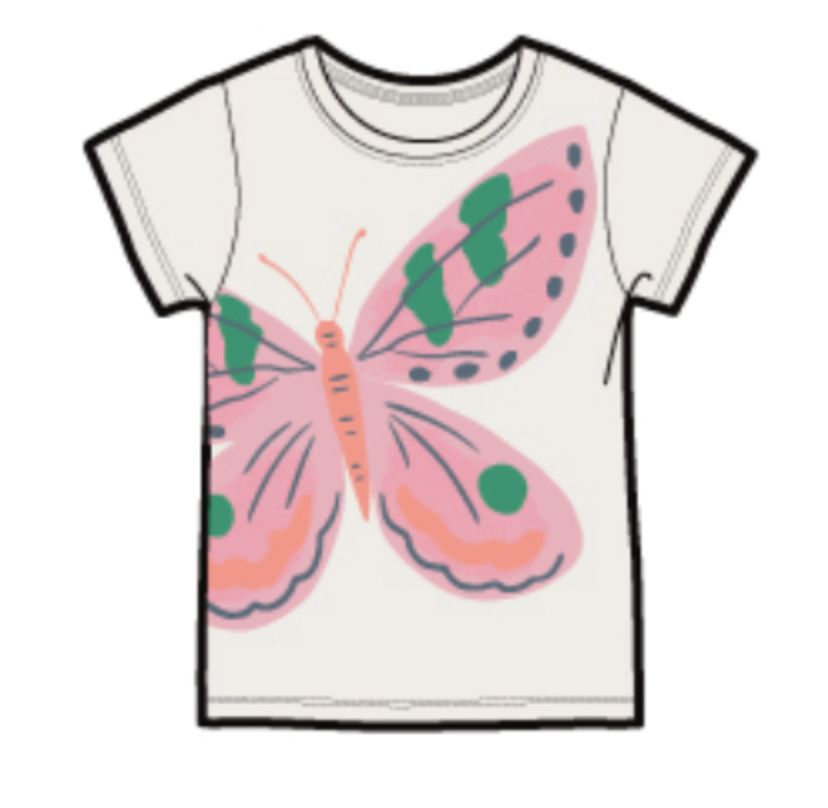   Mariposa Del Alba graphic tee