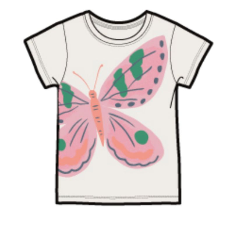  Mariposa Del Alba graphic tee