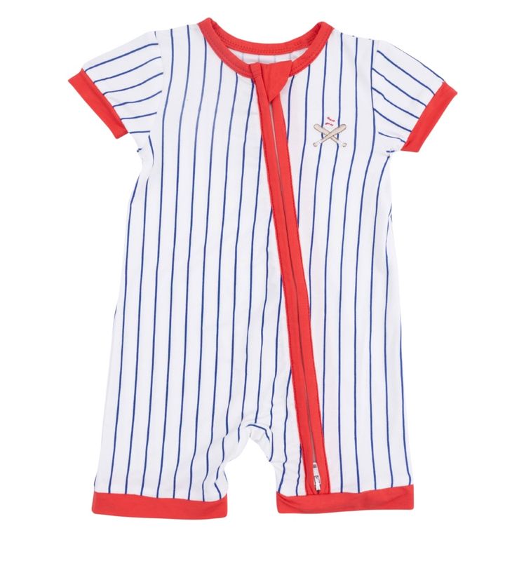 shortie 2 way zipper romper