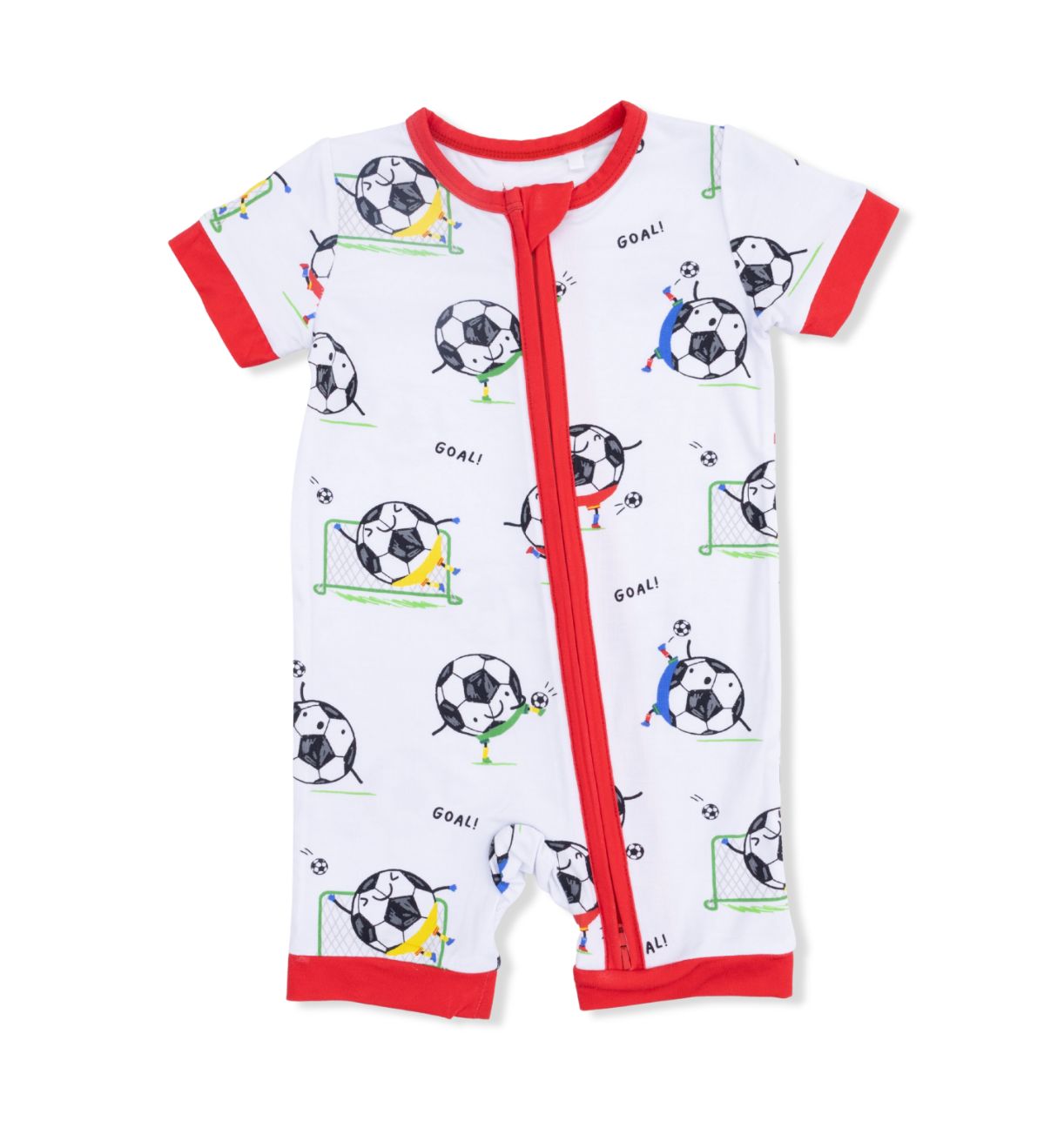 shortie 2 way zipper romper