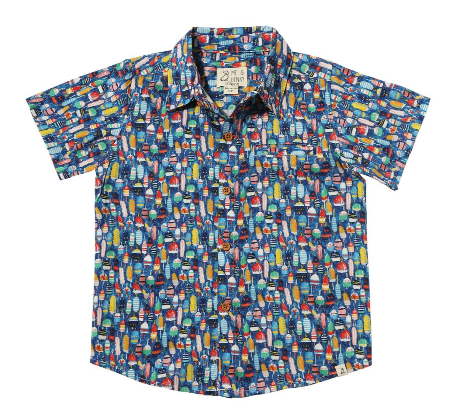 Maui collared button down s/s shirt