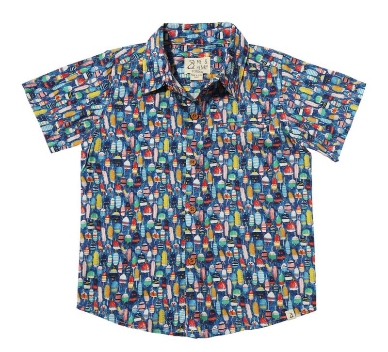Maui collared button down s/s shirt