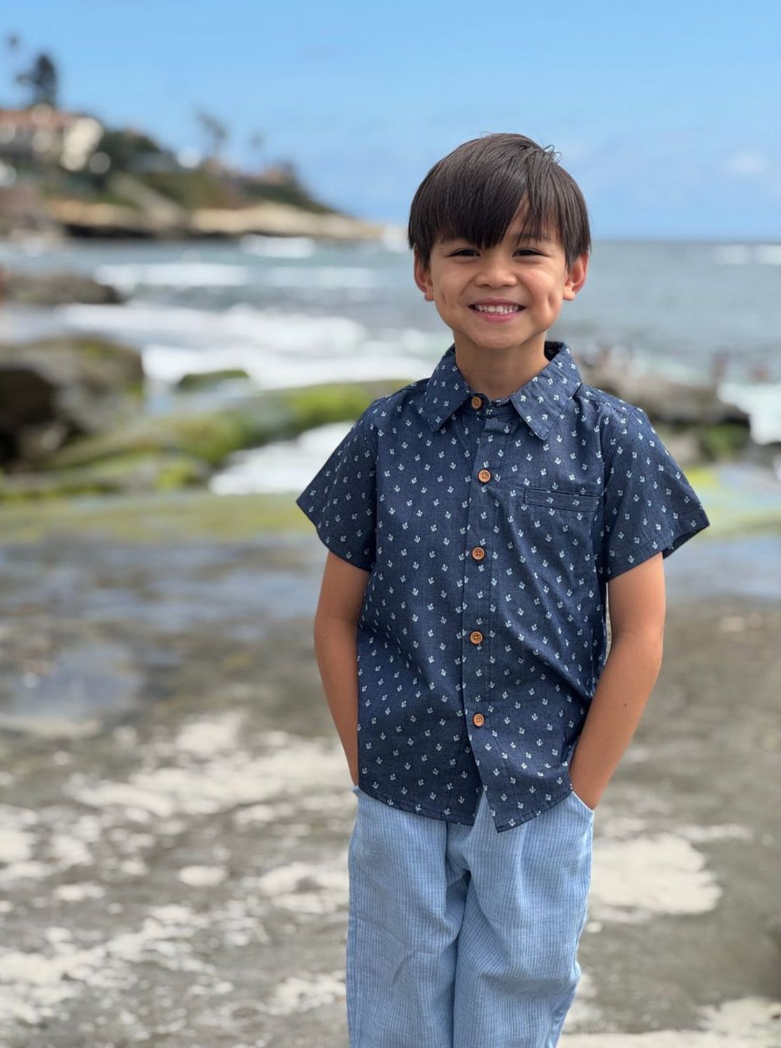 HB1479/HB1245 Maui collared button down s/s shirt