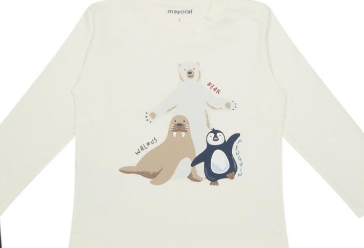 Bear, Walrus, &amp; Penguin L/S Tee
